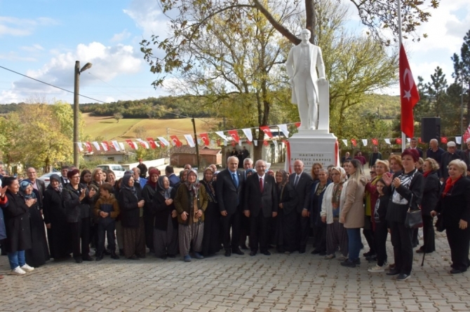 13. Atatürk heykeli 10 Kasım’da Kınıklar köyüne dikildi
