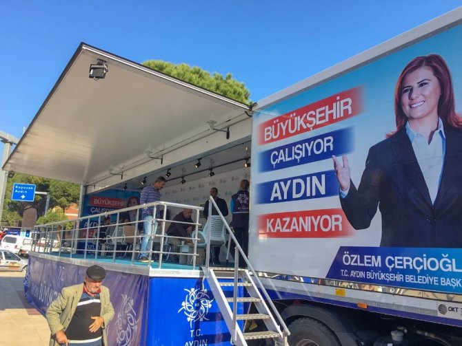 Karacasu’yu belediye bürokratları vatandaşları dinledi