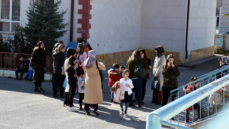 Svas'ta bir anaokulunun kazan dairesinde yangın çıktı