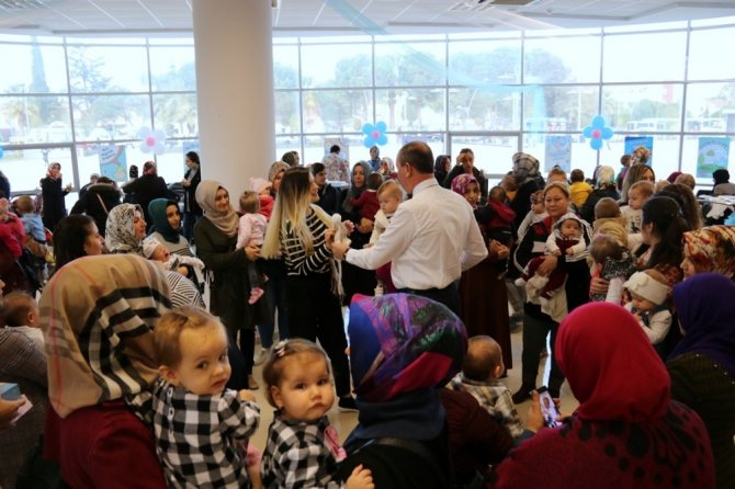 Çanakkale'nin Biga ilçesinde Hoşgeldin Bebeğim Partisi