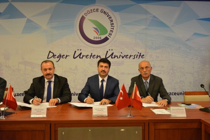 Düzce Üniversitesi Batı Karadeniz Üniversiteler Birliği dönem toplantısına ev sahipliği yaptı