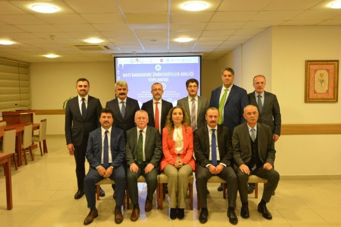Düzce Üniversitesi Batı Karadeniz Üniversiteler Birliği dönem toplantısına ev sahipliği yaptı