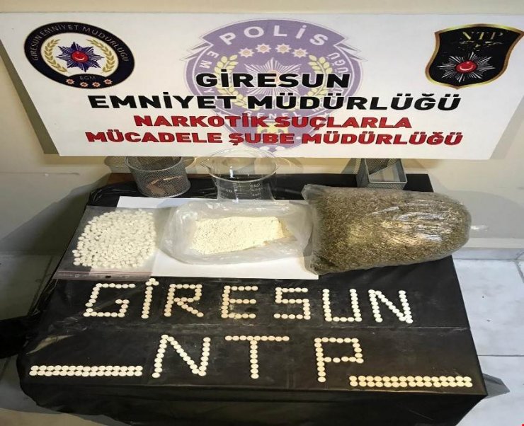 GİRESUN'da kargo ile gönderilen Buzdolabından uyuşturucu çıktı