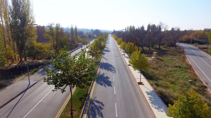 Kırşehir’de kartpostallık sonbahar manzaraları görenleri büyüledi