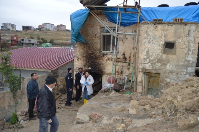 Adıyaman'ın Besni ilçesinde Ahır yangınında 6 hayvan telef oldu