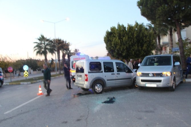 Antalya'nın Manavgat ilçesinde trafik kazası: 9 yaralı