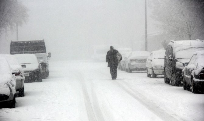 Doğu Anadolu Bölgesi'nde kar yağışının ardından soğuk hava etkili oluyor
