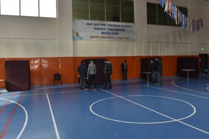 AK Parti Gümüşhane teşkilatında temayül yoklaması yapıldı