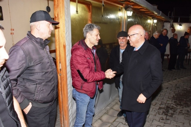 Başkan Eşkinat mahalle sakinleriyle buluştu