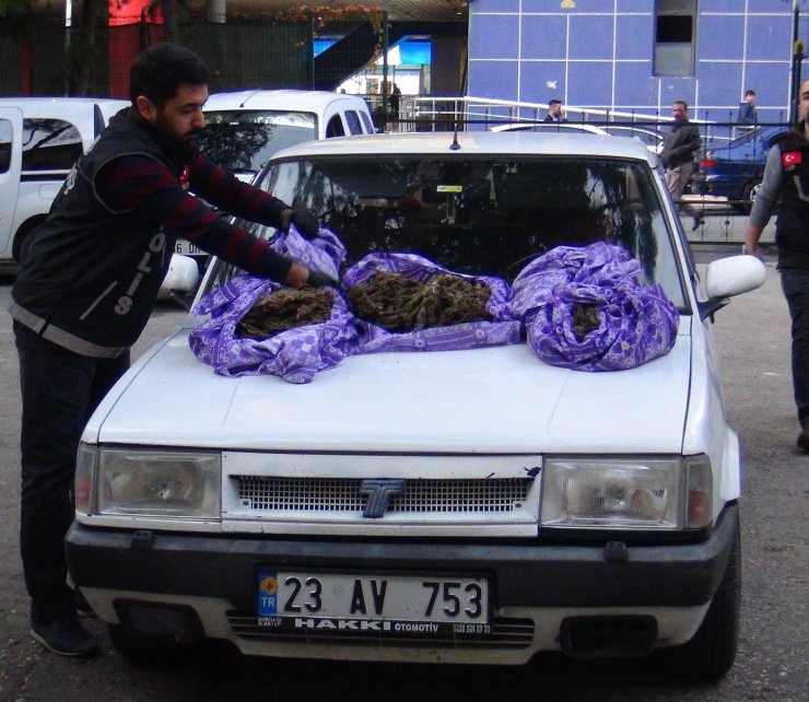 Kahramanmaraş'ta uyuşturucu operasyonu: 8 kilo esrar ele geçirildi