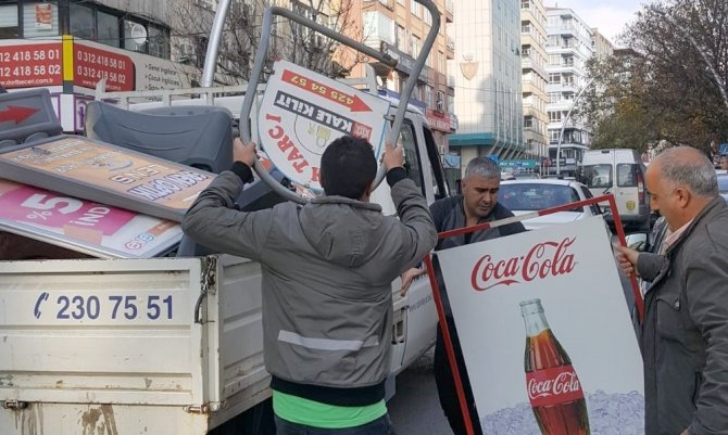 Kaldırımların işgali konusunda duyarlı çalışmalar devam ediyor