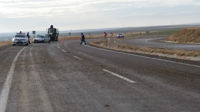 Konya'nın Kulu ilçesinde Otomobil takla attı: 1 yaralı