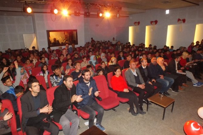 Muş'un Malazgirt ilçesinde öğrenciler arası bilgi yarışması