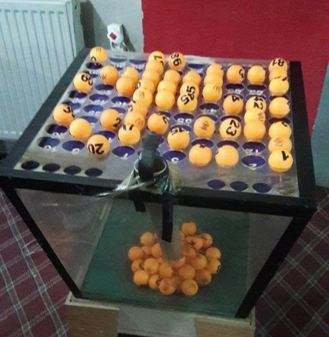 Malatya’da tombala operasyonu "25 şahsa toplam 6 bin 475 TL para cezası kesti."