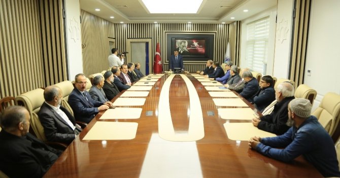 Başkan Gürkan STK temsilcileri ile bugün bir araya geldi