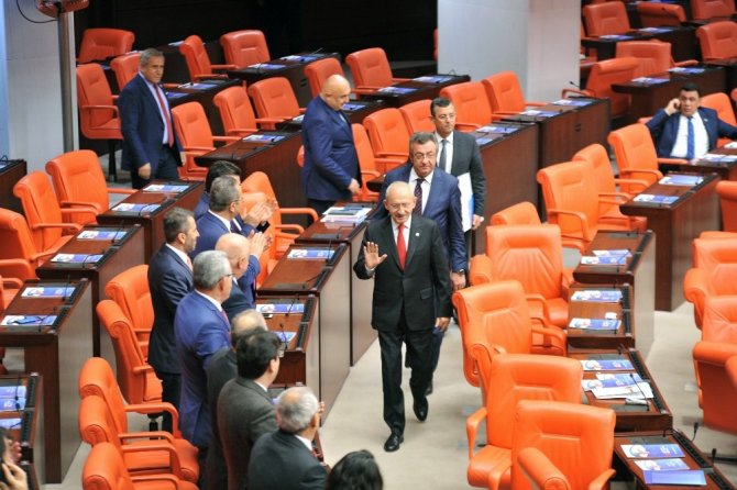 2019 Merkezi Yönetim bütçe görüşmeleri başladı "Kemal Kılıçdaroğlu konuşma yapıyor"