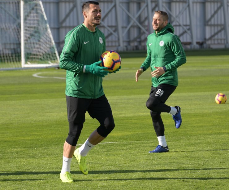 Kasımpaşa ile karşılaşacak olan Atiker Konyaspor taktik çalıştı