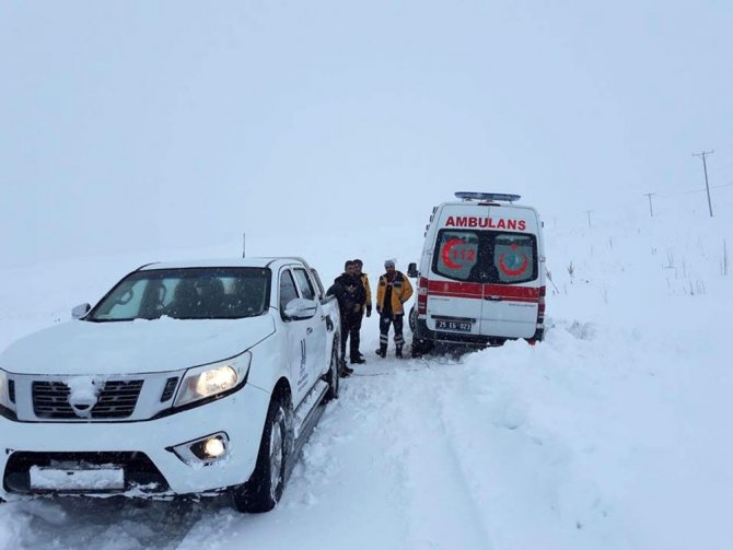 Doğu Anadolu’da yoğun kar yağışı yaşamı olumsuz etkiledi