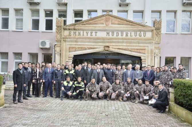 Mardin’de 54 polis memurlarının mutlu günü