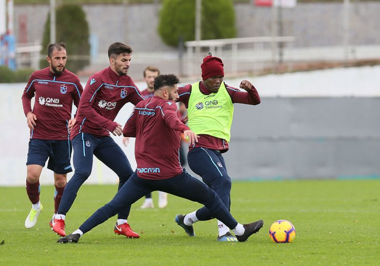 Trabzonspor Beşiktaş ile oynayacağı maçın hazırlıklarını sürdürdü.