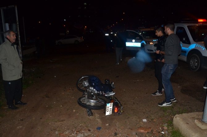 Adana'nın Kozan ilçesind trafik kazası: 1 kişi yaralı