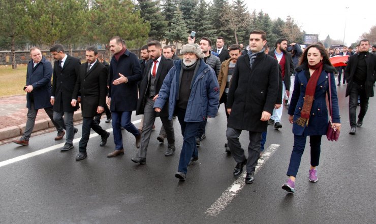 ÜLKÜ Ocakları Kayseri İl Başkanlığı Sarıkamış şehitleri için yürüdü