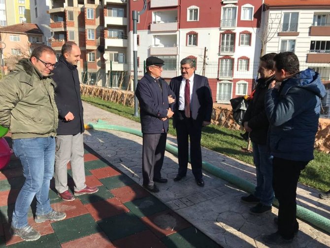 Bilecik Belediyesi tarafından İsmetpaşa Mahallesi'nde Sosyal yaşam alanı ve çocuk parkı açılıyor
