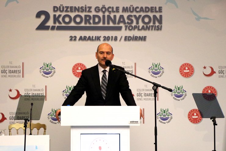 Süleyman Soylu "Afganistanlı olup yakalanan 96 bin kişinin 30 binini geri gönderdik"