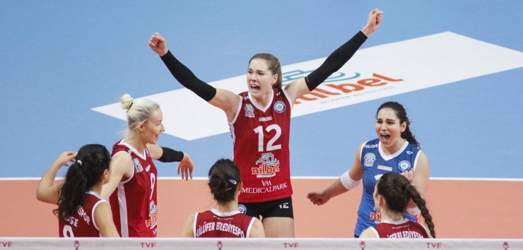 Voleybol: Vestel Venus Sultanlar Ligi "Nilüfer Belediyespor: 3 - Halkbank: 2"