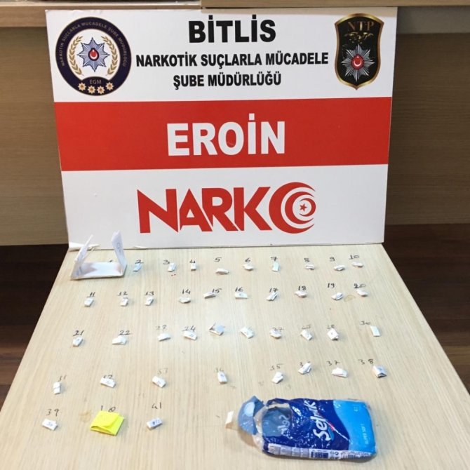 Bitlis’te torbacı operasyonu "operasyonda 1 kişi tutuklandı"