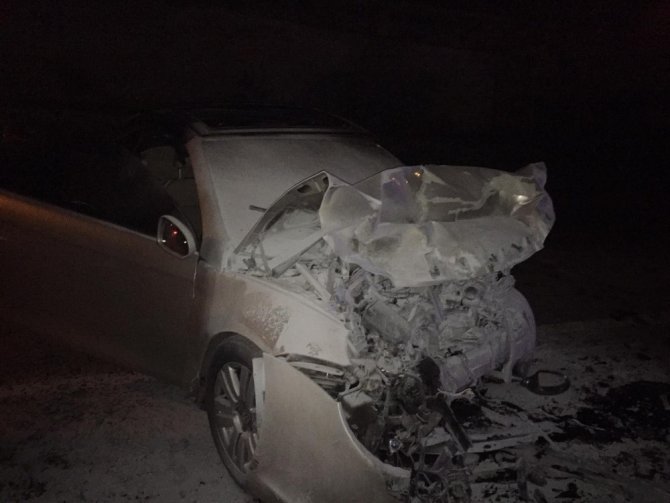 Trabzon'un Akçaabat ilçesinde trafik kazası: 1 ölü, 1 yaralı