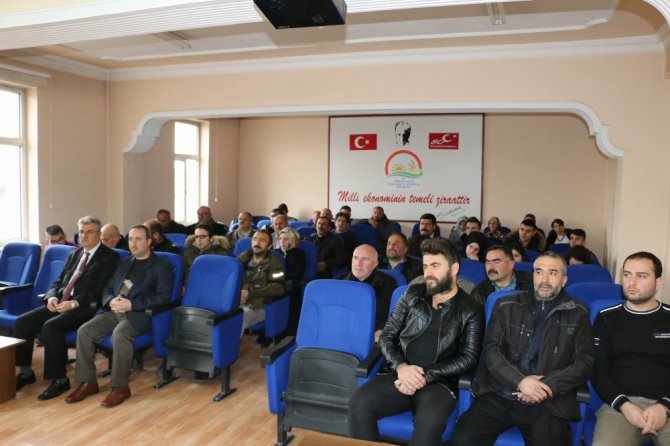 Erzincan İl Merkezi ve İlçeleri'nde Tarsim Bilgilendirme Toplantısı yapıldı