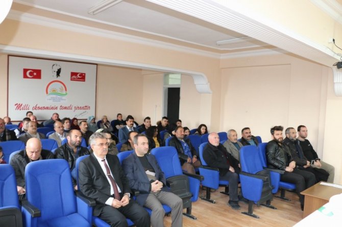 Erzincan İl Merkezi ve İlçeleri'nde Tarsim Bilgilendirme Toplantısı yapıldı