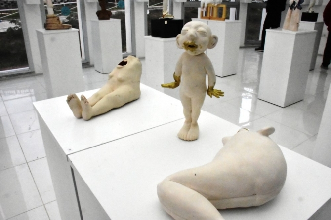 “Yeşil Dalga 2” seramik sergisinin açılışı yapıldı