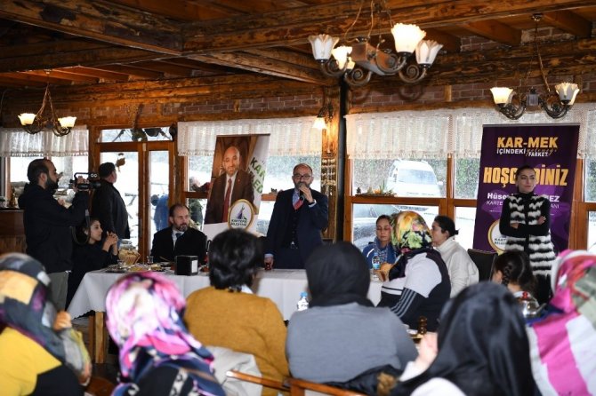 Başkan Üzülmez "Kadınlarımız ne kadar mutlu ve sağlıklı olursa o yuva sağlıklı ve dinç olmaktadır"