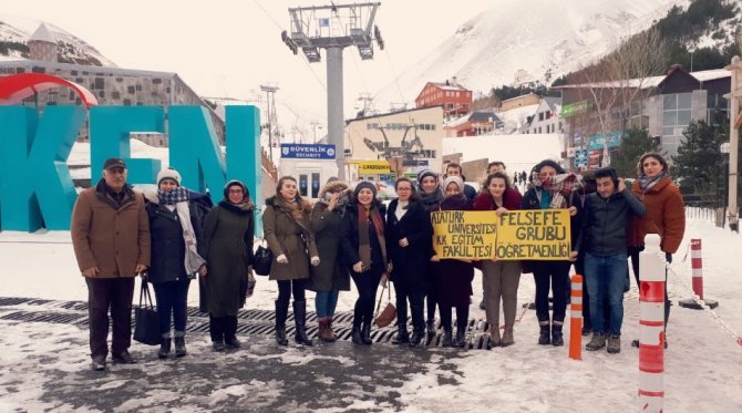 Atatürk Üniversitesi Kazım Karabekir Eğitim Fakültesi öğrencilerinden anlamlı gezi