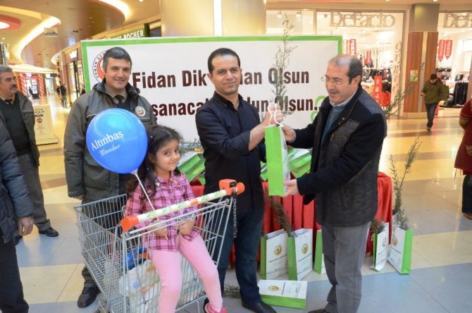 Malatya Orman İşletme Müdürlüğünce Yeni yıl öncesi ücretsiz çam fidanı dağıtıldı