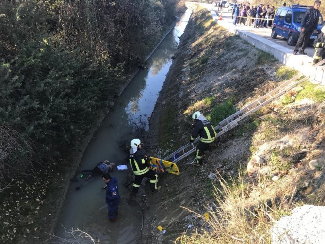 Muğla'nın Seydikemer ilçesinde Sulama kanalında ceset bulundu