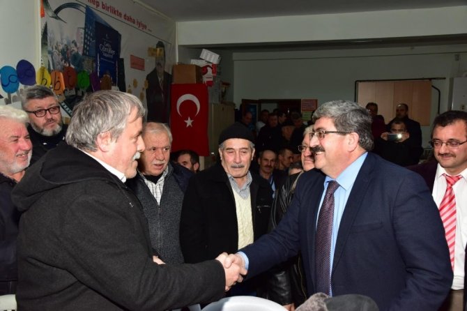 Bilecik Belediye Başkanı Nihat Can,, mahalle sakinleriyle bir araya geldi