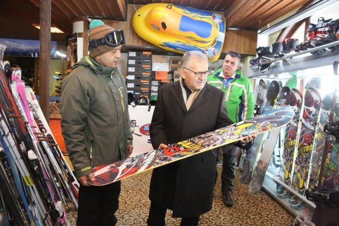 Memduh Büyükkılıç “Erciyes bu ilgi ile Anadolu’nun kış merkezi olduğunu ispatlamıştır”