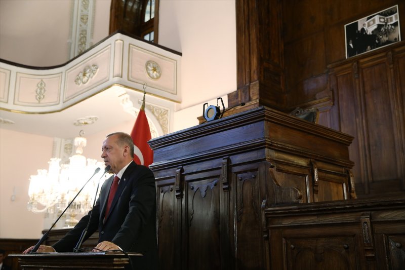 Erdoğan ve Bakanlar 1. Meclis'te