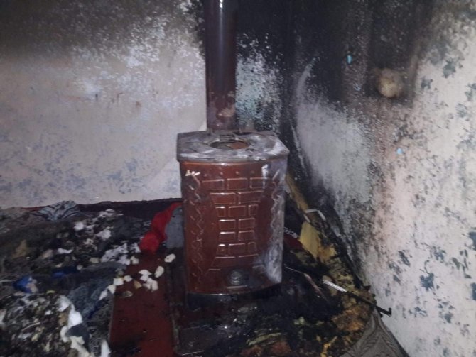 Siirt’te bir evde yangın çıktı "yangında maddi hasar meydana geldi"