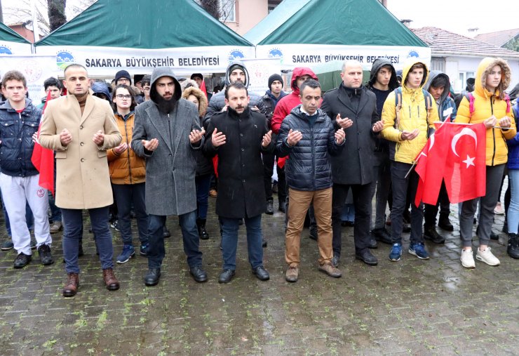 Sarıkamış Harekatı'nın 104. yılı dolayısıyla Kocaeli, Bartın, Bolu, Sakarya'da yürüyüş düzenlendi