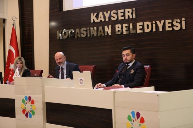 Kocasinan Belediyesi tarafından yılın ilk meclis toplantısını gerçekleştirdi