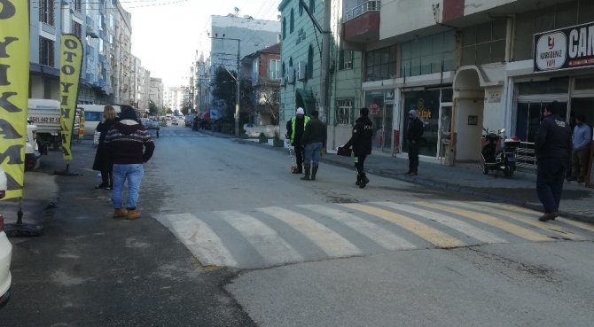 Samsun'un Bafra ilçesinde meydana gelen trafik kazasında 1 kişi yaralandı