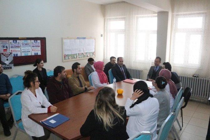 Ağrı Milli Eğitim Müdürü Mehmet Faruk Tekin’in okul ziyaretleri