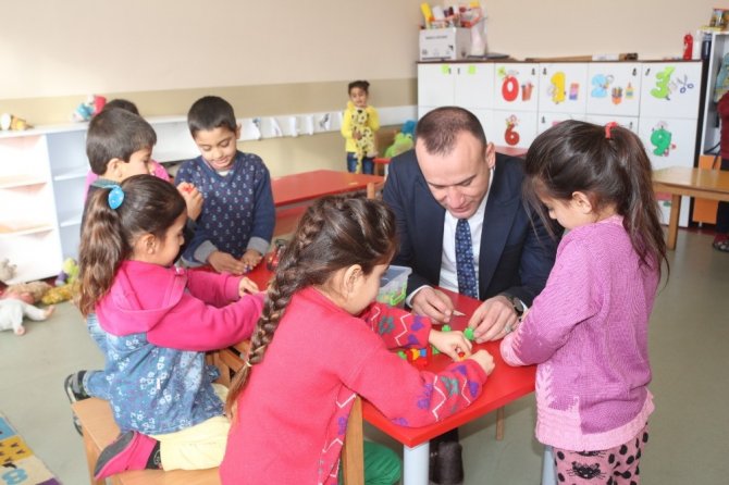 Ağrı Milli Eğitim Müdürü Mehmet Faruk Tekin’in okul ziyaretleri