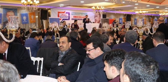 “AK Parti bir hizmet partisidir, slogan partisi değildir”