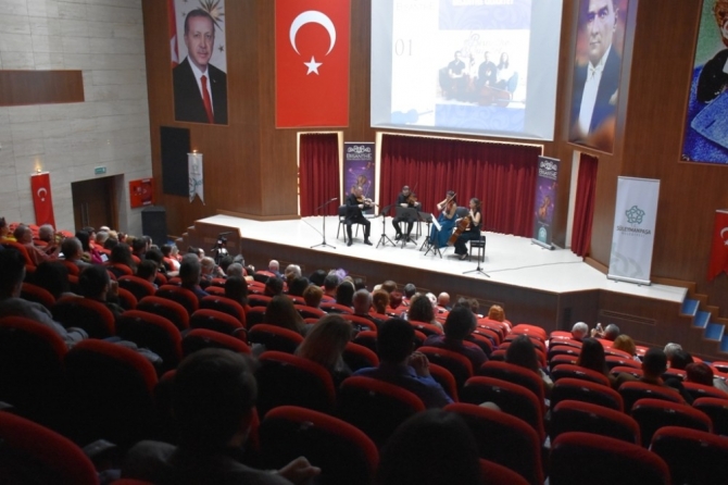 Bisanthe Oda Müziği Festivali’nde Bisanthe Quartet rüzgarı esti