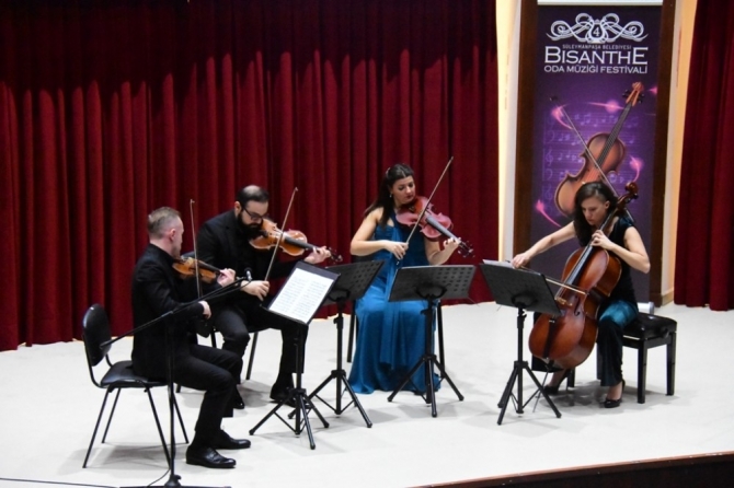 Bisanthe Oda Müziği Festivali’nde Bisanthe Quartet rüzgarı esti